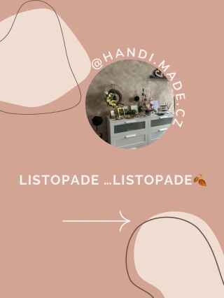 Listopade …listopade kam ses poděl? 🍂 podzimní věnec 🍂 poslední záchvěv léta 🍂 vyrábíme 🍂 záložky na webu 🍂 tvorba na...